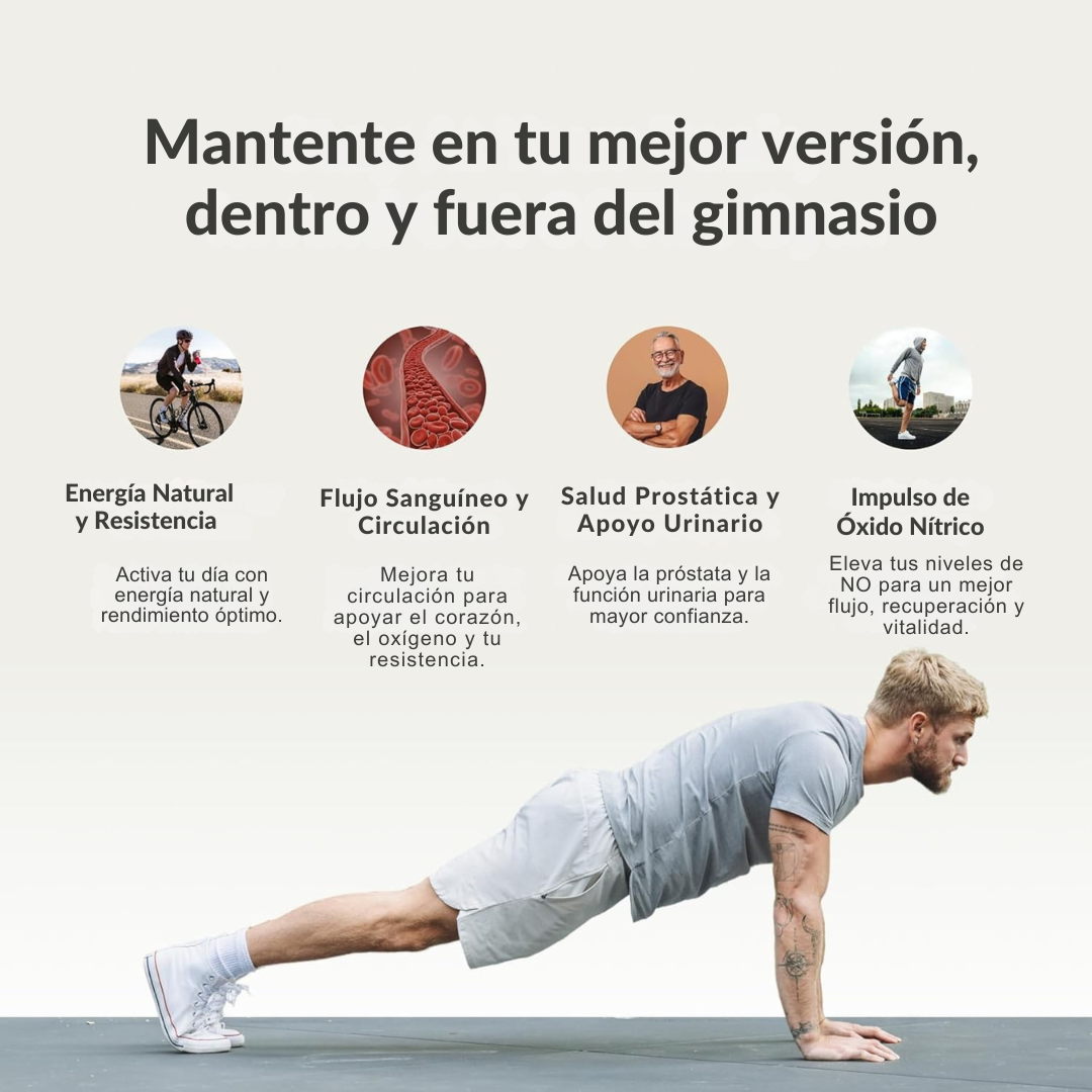 Oxigenix Prostate® - Energía Masculina y Salud Prostática