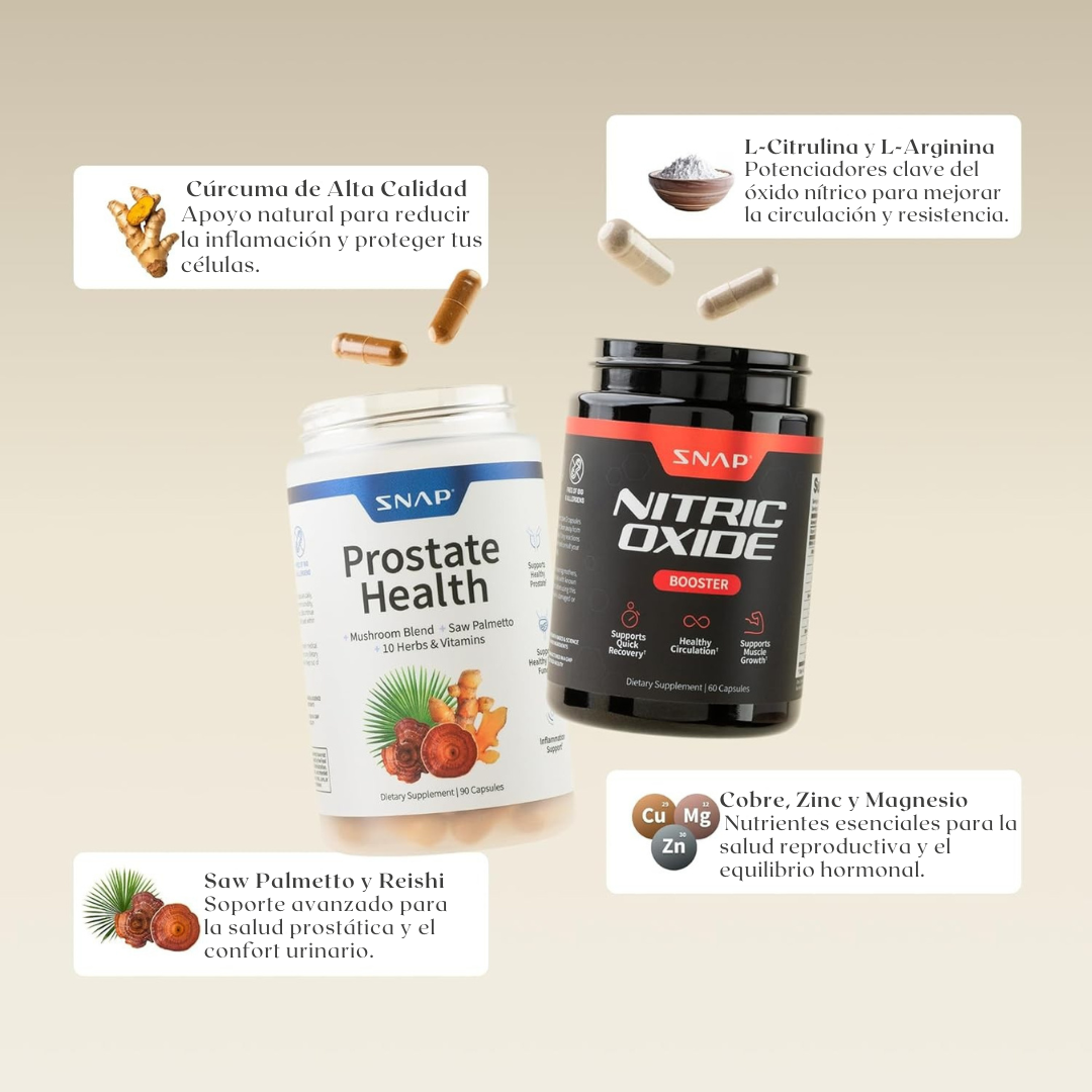 Oxigenix Prostate® - Energía Masculina y Salud Prostática