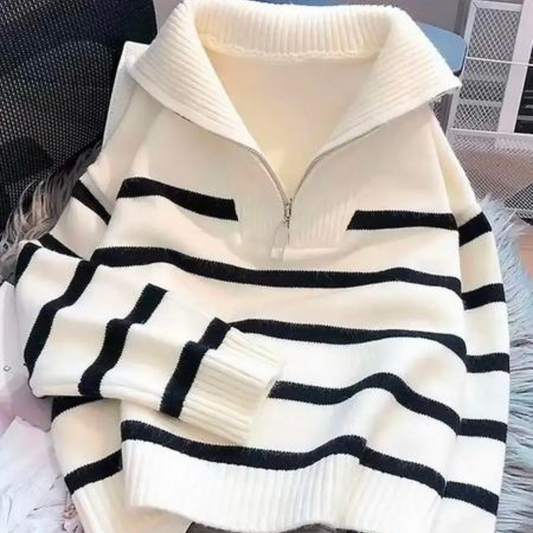 Zippella® – Suéter con Cremallera y Glamour