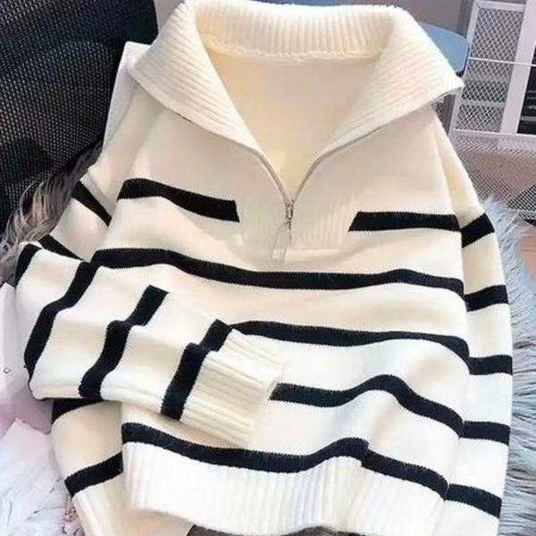 Zippella® – Suéter con Cremallera y Glamour