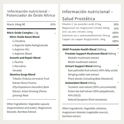Oxigenix Prostate® - Energía Masculina y Salud Prostática