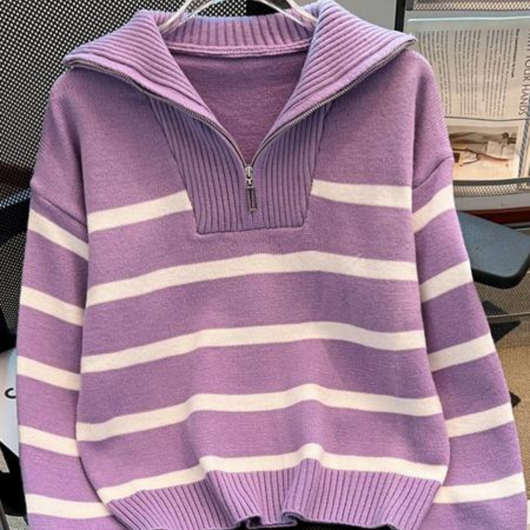 Zippella® – Suéter con Cremallera y Glamour