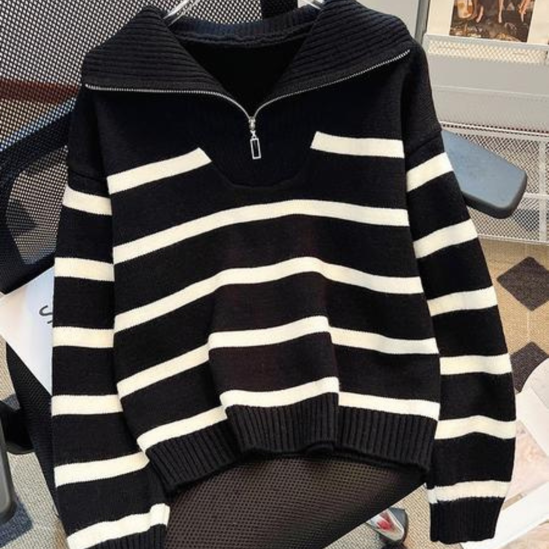 Zippella® – Suéter con Cremallera y Glamour